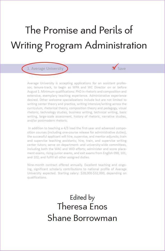  Promise and Perils of Writing Program Administration, The(Kobo/電子書)