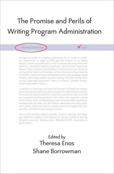 Promise and Perils of Writing Program Administration, The(Kobo/電子書)