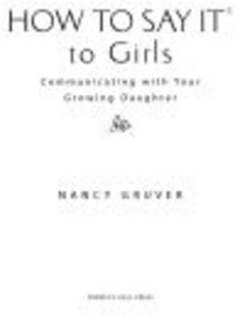 How To Say It (R) To Girls(Kobo/電子書)