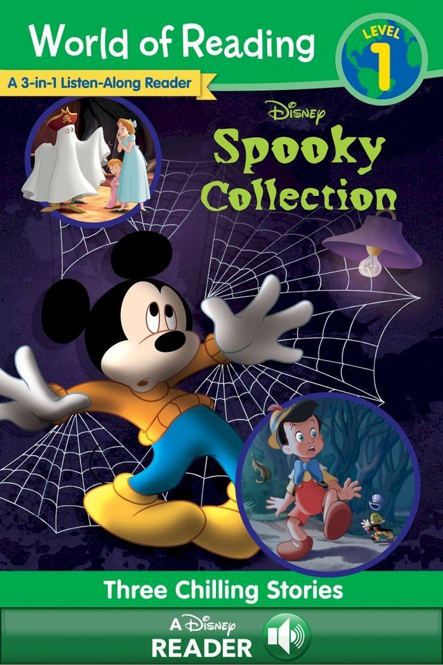  World of Reading: Disney's Spooky Collection 3-in-1 Listen-Along Reader(Kobo/電子書)