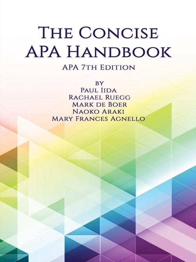  The Concise APA Handbook(Kobo/電子書)