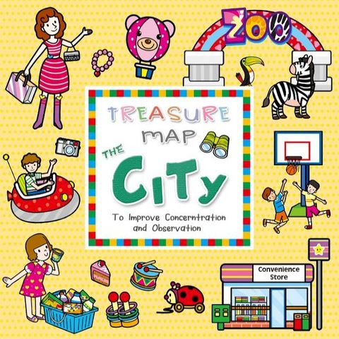 TREASURE MAP THE CITY (城市尋寶圖英文版)(Kobo/電子書)