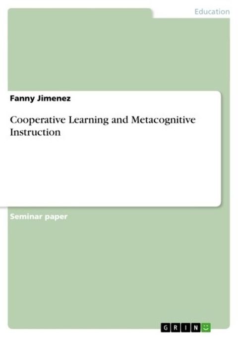 Cooperative Learning and Metacognitive Instruction(Kobo/電子書)