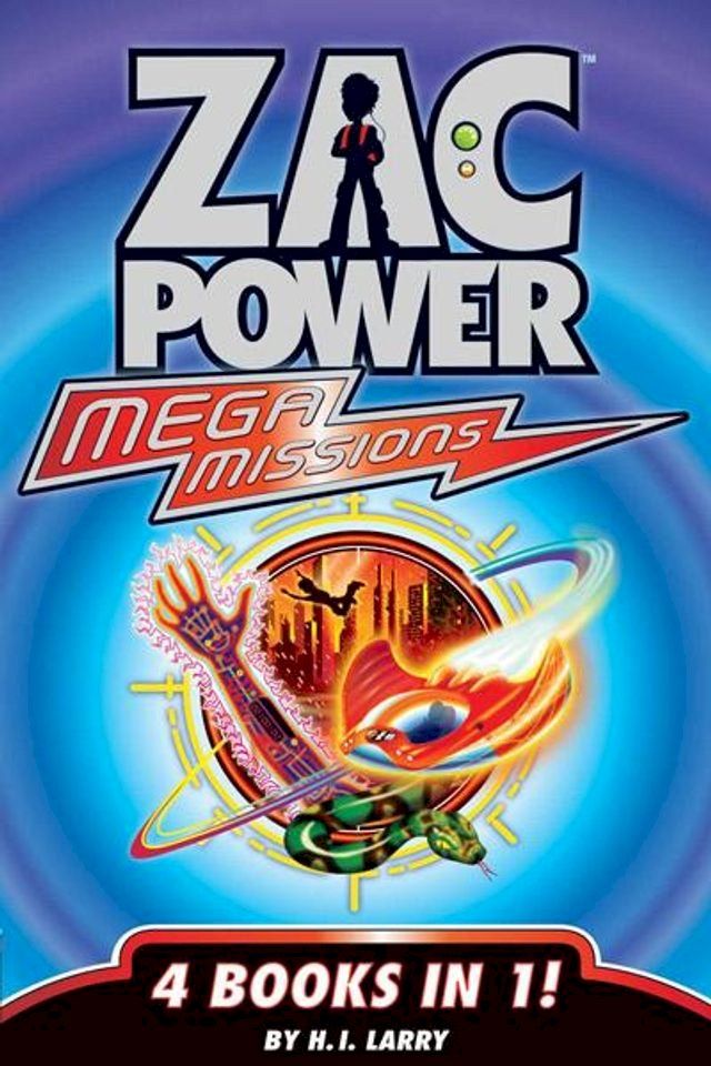  Zac Power Mega Missions: 4 Books In 1(Kobo/電子書)