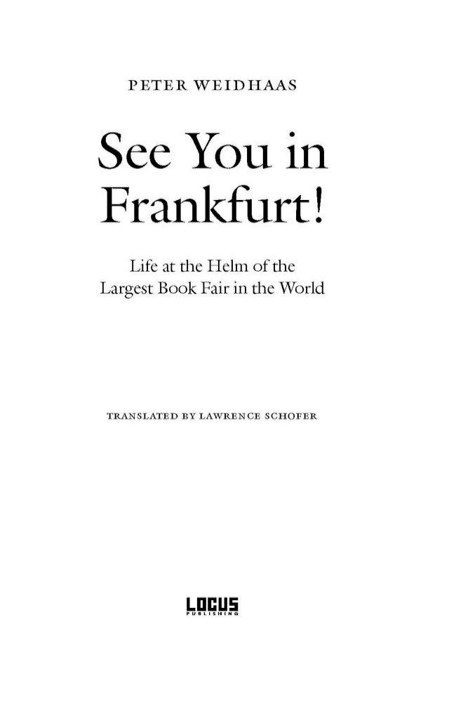  See You in Frankfurt!(Kobo/電子書)