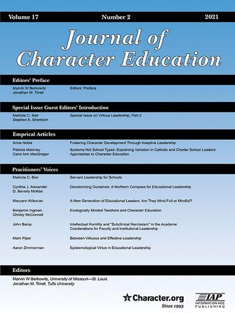 Journal of Character Education(Kobo/電子書)