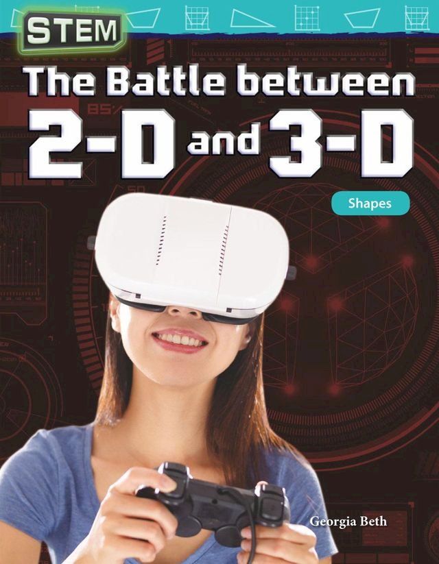  STEM: The Battle between 2-D and 3-D: Shapes: Read-along ebook(Kobo/電子書)