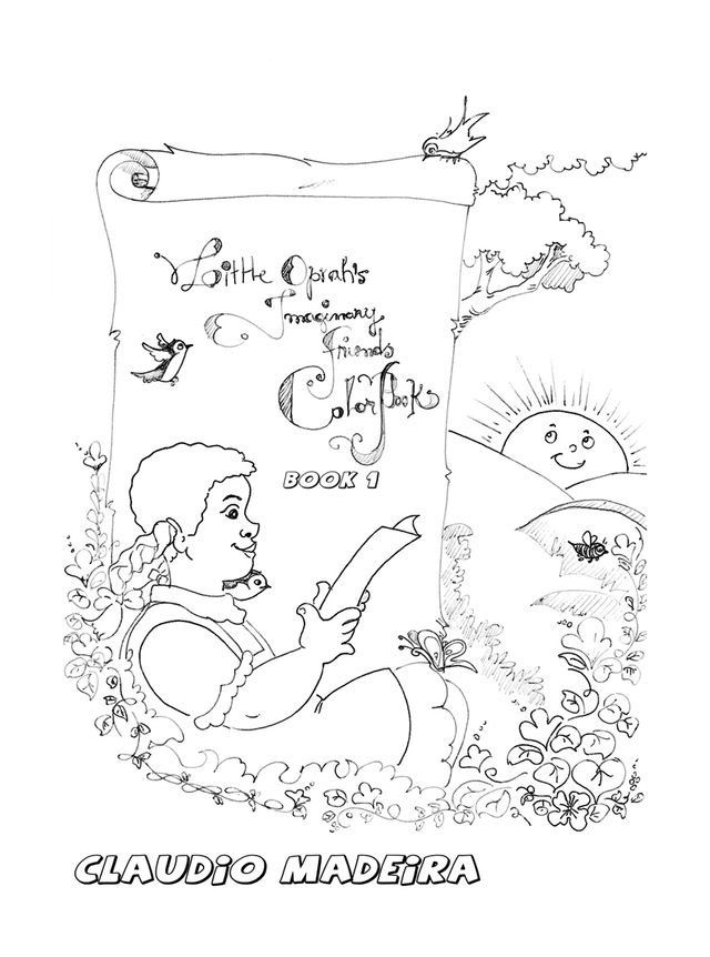  Little Oprah's Imaginary Friends Coloring Book(Kobo/電子書)