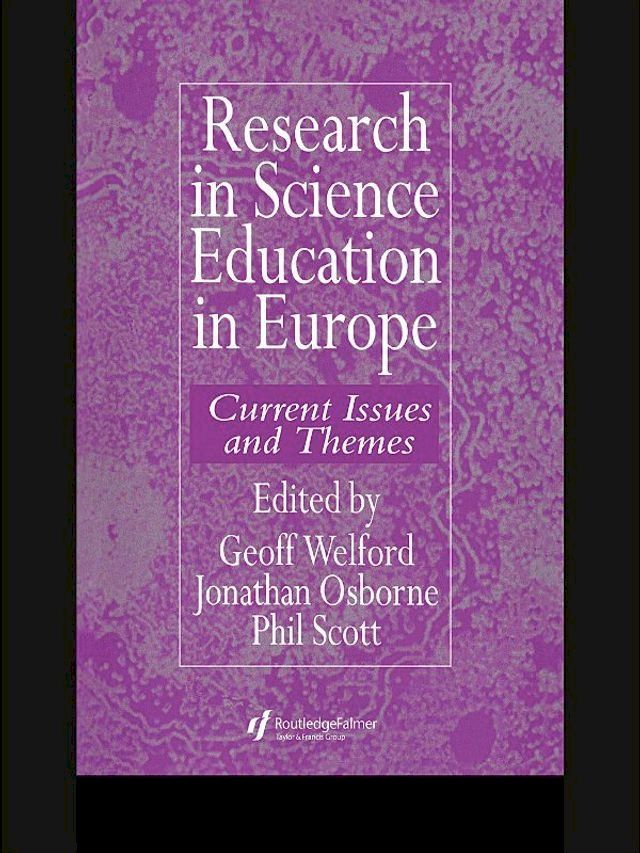  Research in science education in Europe(Kobo/電子書)