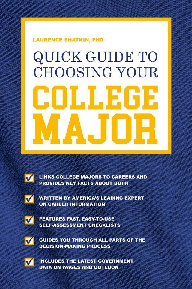  Quick Guide to Choosing Your College Major(Kobo/電子書)