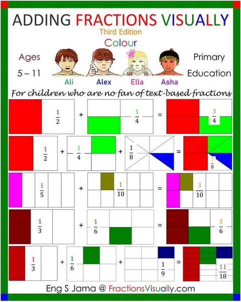 ADDING FRACTIONS VISUALLY Third Edition Colour(Kobo/電子書)