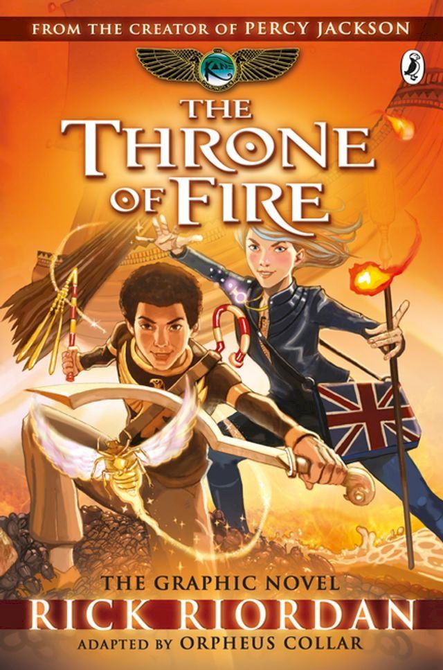  The Throne of Fire: The Graphic Novel (The Kane Chronicles Book 2)(Kobo/電子書)