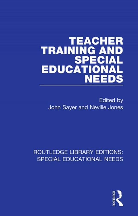 Teacher Training and Special Educational Needs(Kobo/電子書)