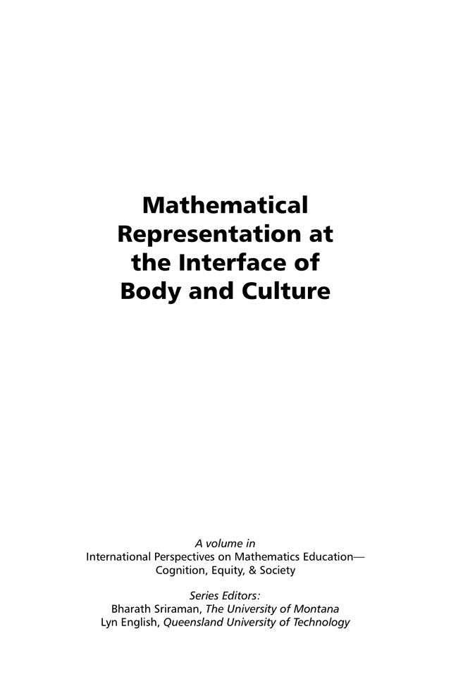  Mathematical Representation at the Interface of Body and Culture(Kobo/電子書)