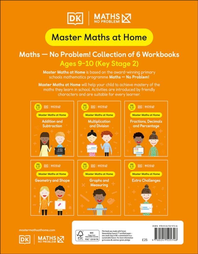  Maths — No Problem! Collection of 6 Workbooks, Ages 9-10 (Key Stage 2)(Kobo/電子書)