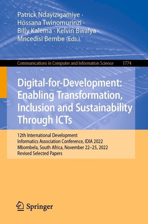 Digital-for-Development: Enabling Transformation, Inclusion and Sustainability Through ICTs(Kobo/電子書)