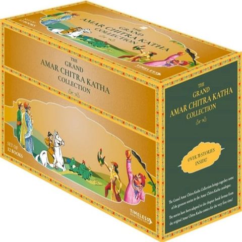 Grand Amar Chitra Katha Collection - Boxset of 12 books (long form chapter books)(Kobo/電子書)