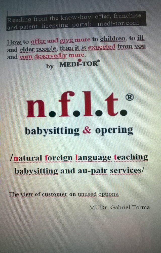  n.f.l.t. babysitting and opering /natural foreign language teaching,babysitting and au-pair services/(Kobo/電子書)