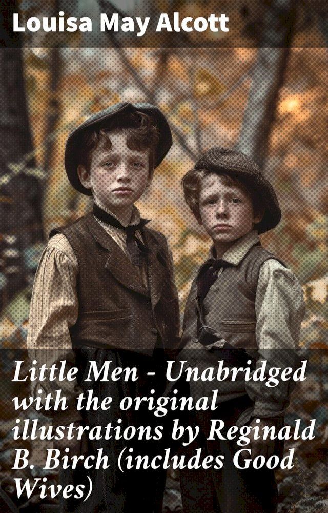  Little Men - Unabridged with the original illustrations by Reginald B. Birch (includes Good Wives)(Kobo/電子書)