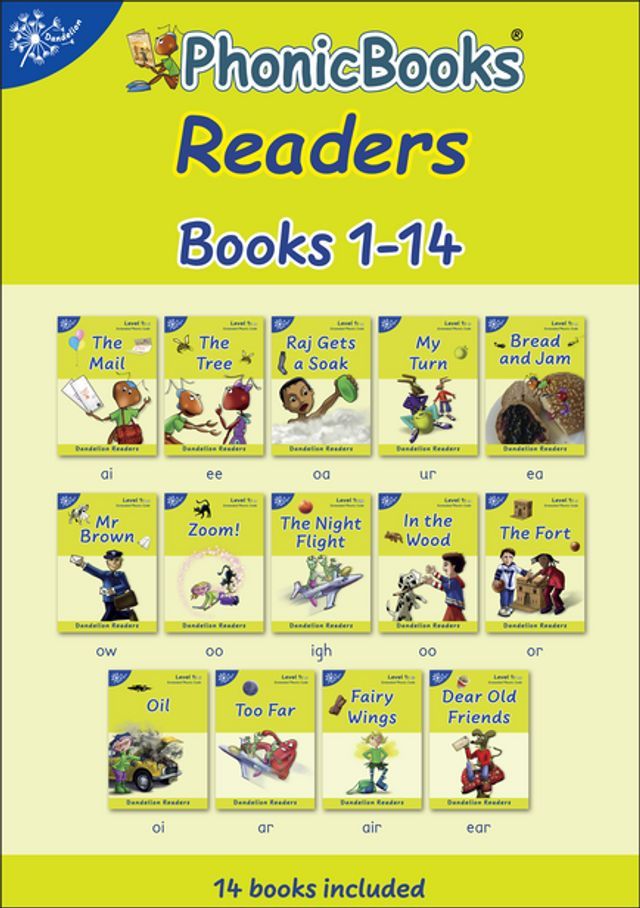  Phonic Books Dandelion Readers Vowel Spellings Level 1(Kobo/電子書)