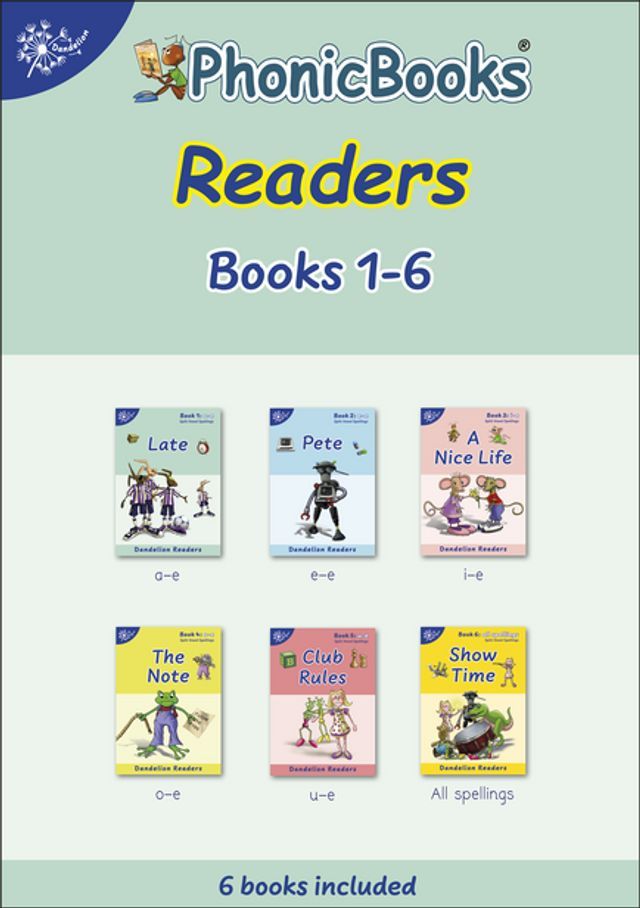  Phonic Books Dandelion Readers Split Vowel Spellings(Kobo/電子書)