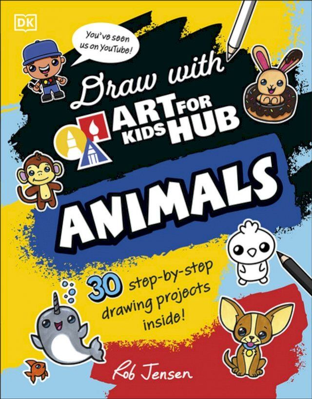  Draw with Art for Kids Hub Animals(Kobo/電子書)