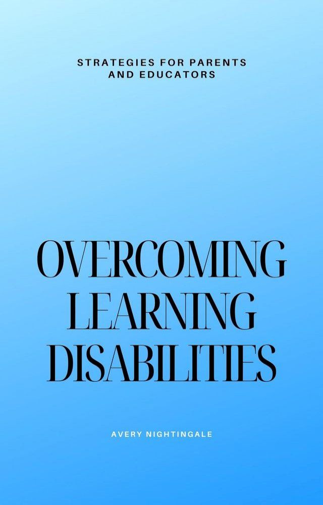  Overcoming Learning Disabilities(Kobo/電子書)