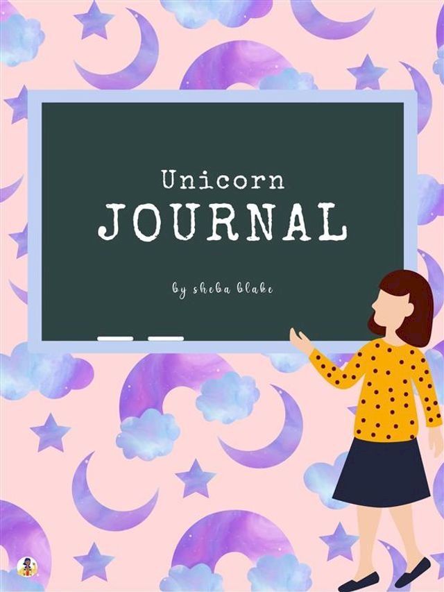  Unicorn Primary Journal with Positive Affirmations for Kids - Grades K-2 (Printable Version)(Kobo/電子書)