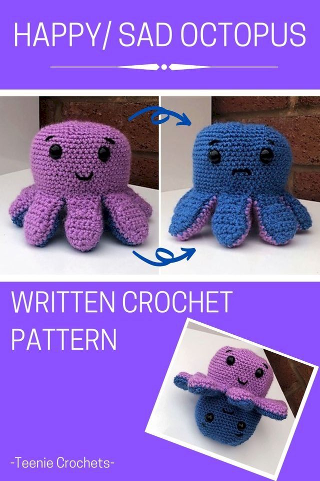  Inside Out Octopus -Written Crochet Pattern(Kobo/電子書)