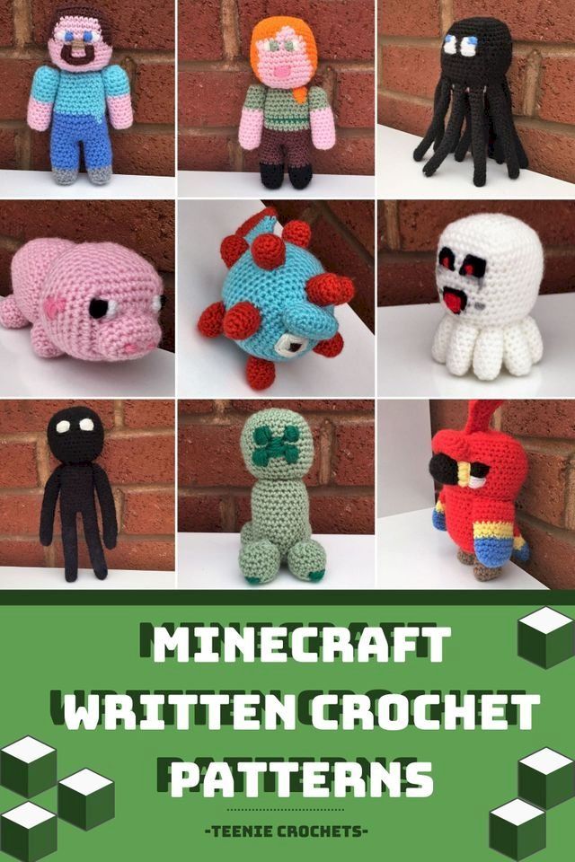  Minecraft -Written Crochet Patterns(Kobo/電子書)