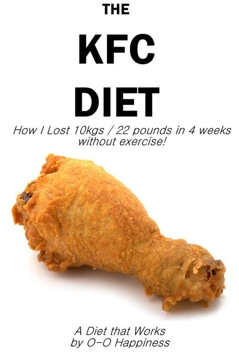 The KFC Diet - How I Lost 10 kilos (22 pounds) in 4 weeks without exercising!(Kobo/電子書)