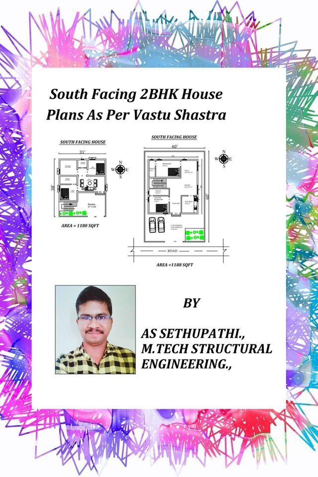  South Facing 2BHK House Plans As Per Vastu Shastra(Kobo/電子書)