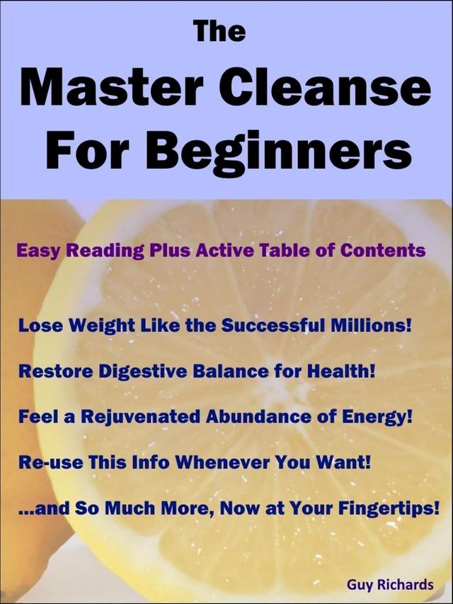  The Master Cleanse for Beginners(Kobo/電子書)