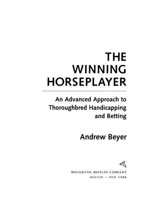 The Winning Horseplayer(Kobo/電子書)