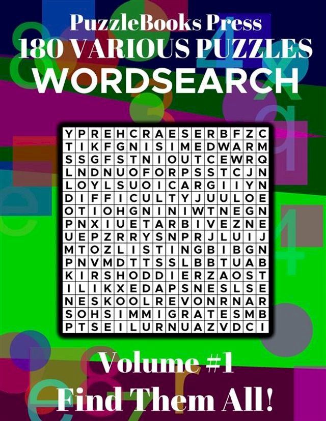  PuzzleBooks Press - WordSearch - Volume 1(Kobo/電子書)