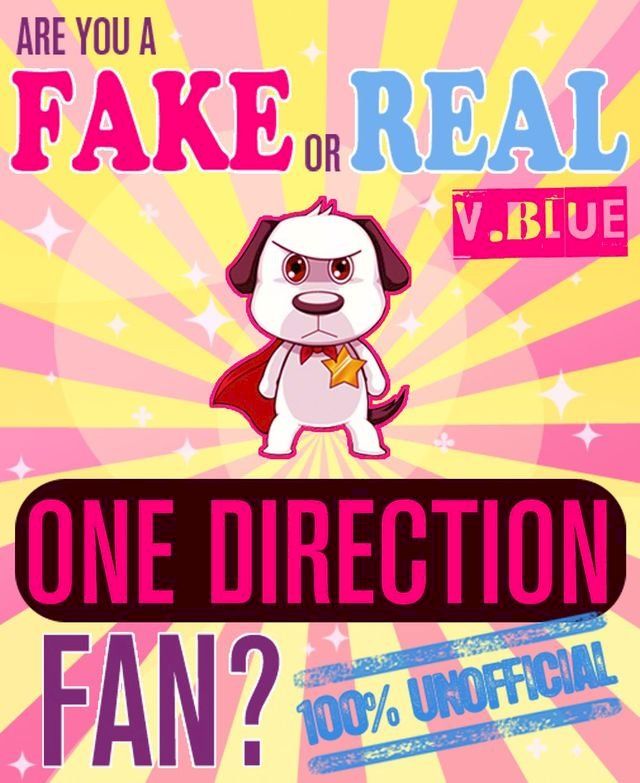  Are You a Fake or Real One Direction Fan? Version Blue(Kobo/電子書)