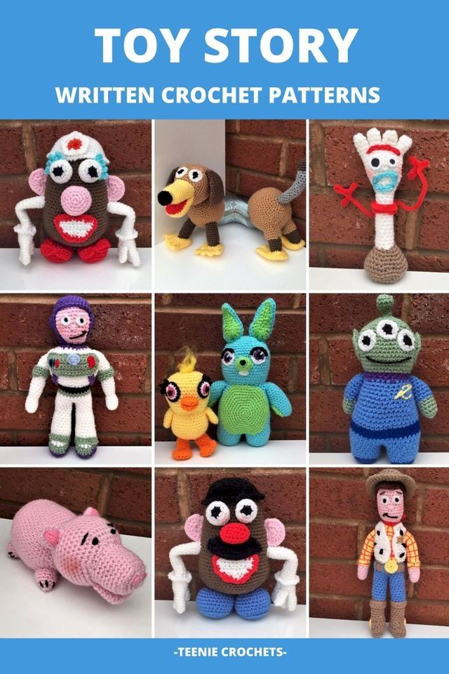  Toy Story - Written Crochet Patterns(Kobo/電子書)