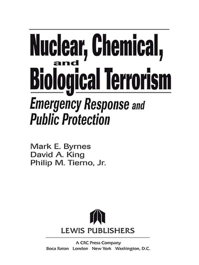  Nuclear, Chemical, and Biological Terrorism(Kobo/電子書)