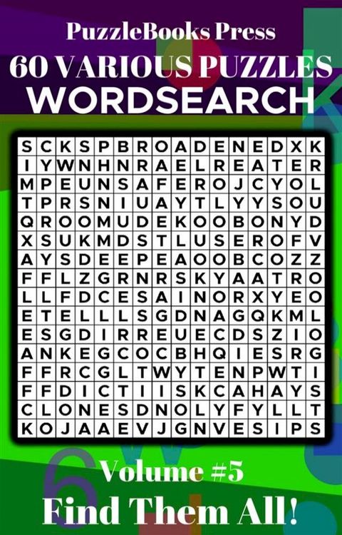 PuzzleBooks Press WordSearch – Volume 5(Kobo/電子書)