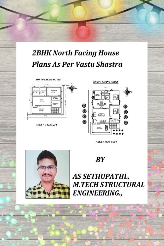  2BHK North Facing House Plans As Per Vastu Shastra(Kobo/電子書)