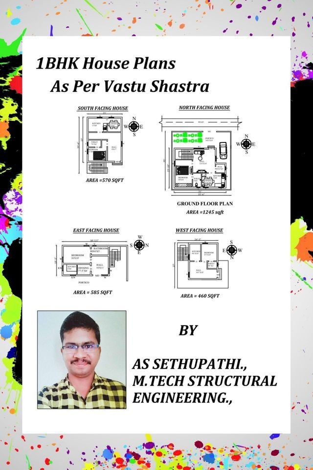  1BHK House Plans As Per Vastu Shastra(Kobo/電子書)