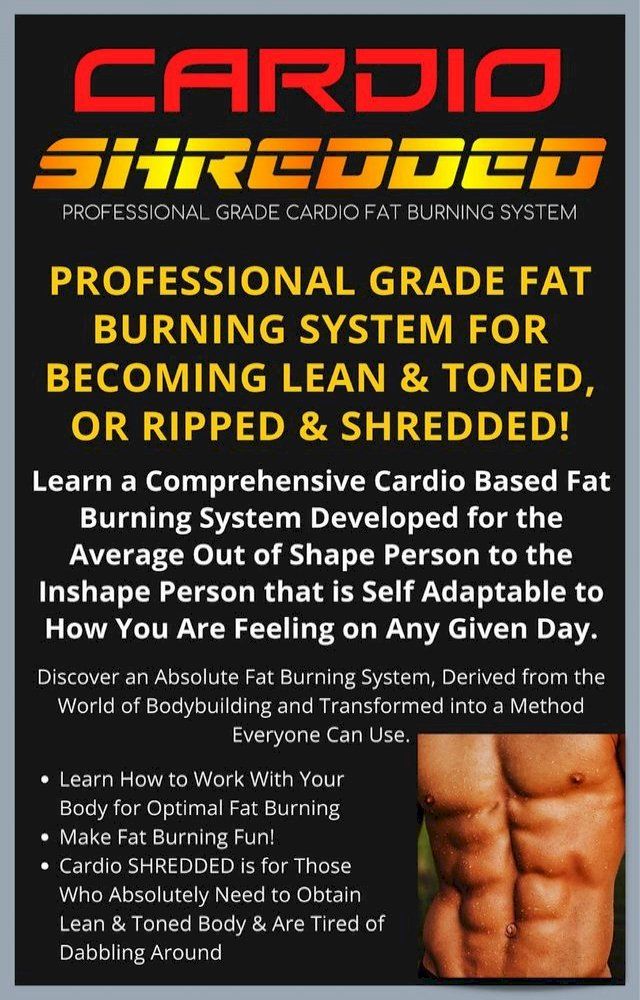  Cardio Shredded - Professional Grade Cardio Fat Burning System(Kobo/電子書)