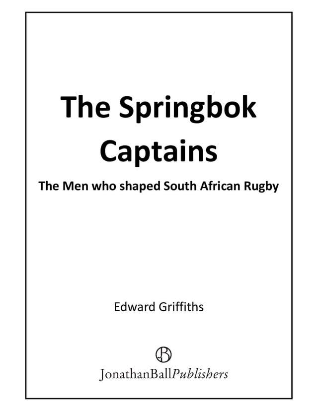  The Springbok Captains(Kobo/電子書)