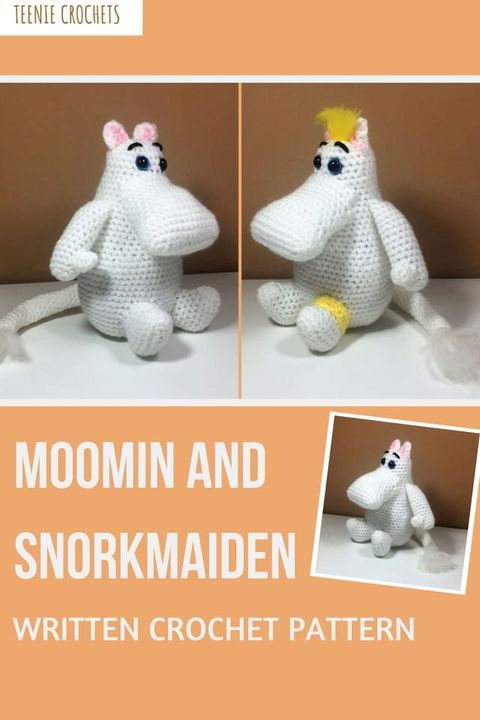 Moomin and Snorkmaiden - Written Crochet Pattern(Kobo/電子書)