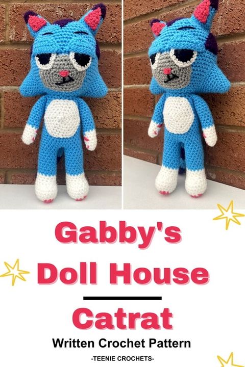 Gabby's Doll House Catrat - Written Crochet Pattern(Kobo/電子書)