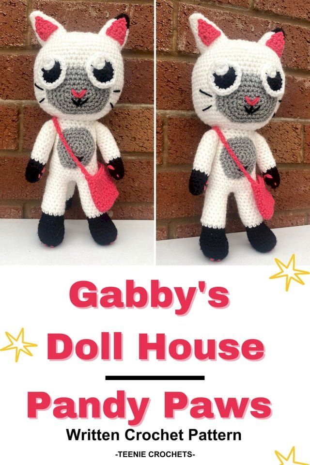  Gabby's Doll House Pandy Paws - Written Crochet Pattern(Kobo/電子書)