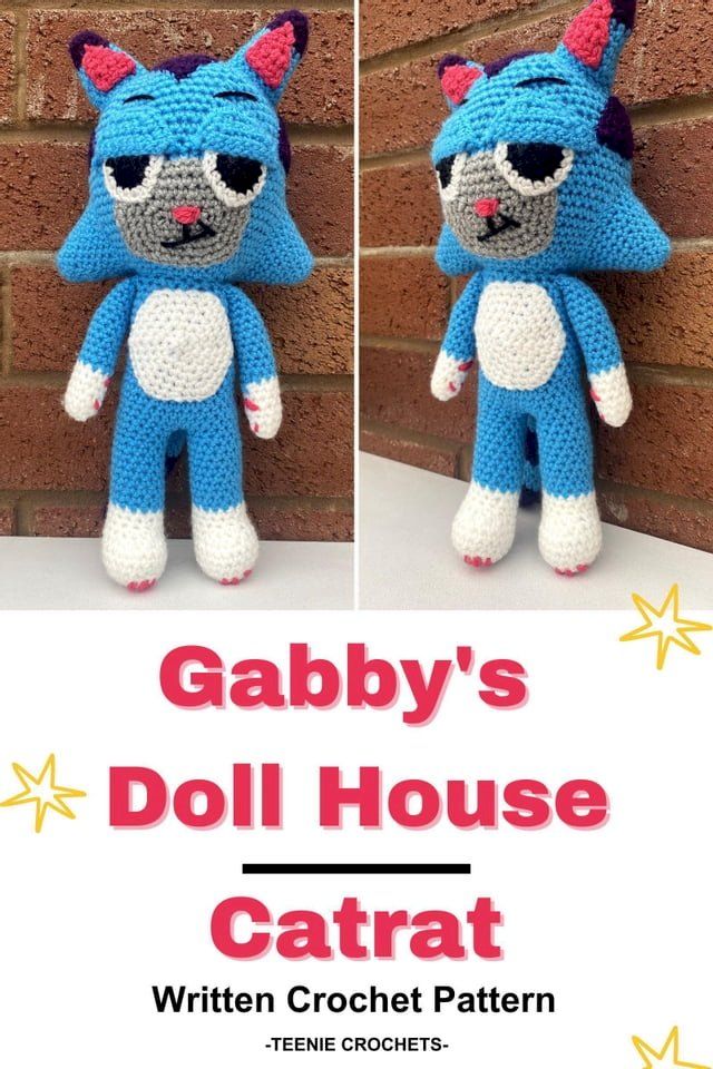  Gabby's Doll House Catrat - Written Crochet Pattern(Kobo/電子書)