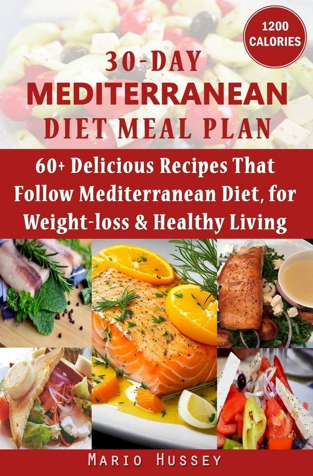  30-Day Mediterranean Diet Meal Plan(Kobo/電子書)