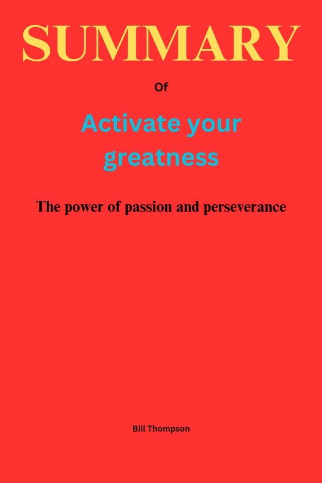  Activate your greatness(Kobo/電子書)