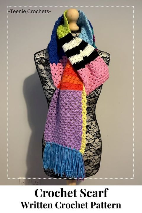 Funky Scarf - Written Crochet Pattern(Kobo/電子書)